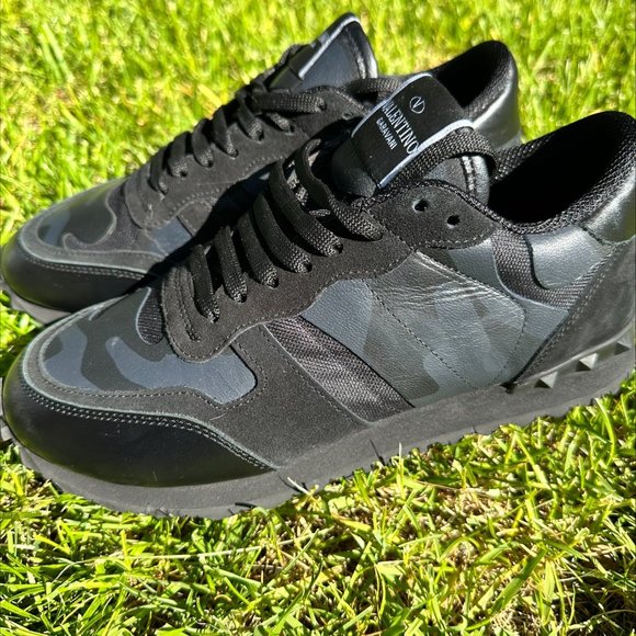 CAMOUFLAGE NOIR ROCKRUNNER SNEAKER